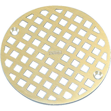 Allpoints 4 5/8" Wade Floor Drain Cover, Round, 4" Centers 1771063